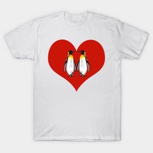 Penguins in love T-Shirt